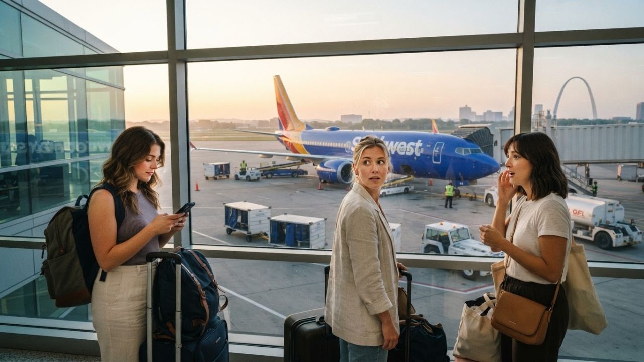 Southwest Airlines Flight SWA3743 Diverts to St. Louis Lambert