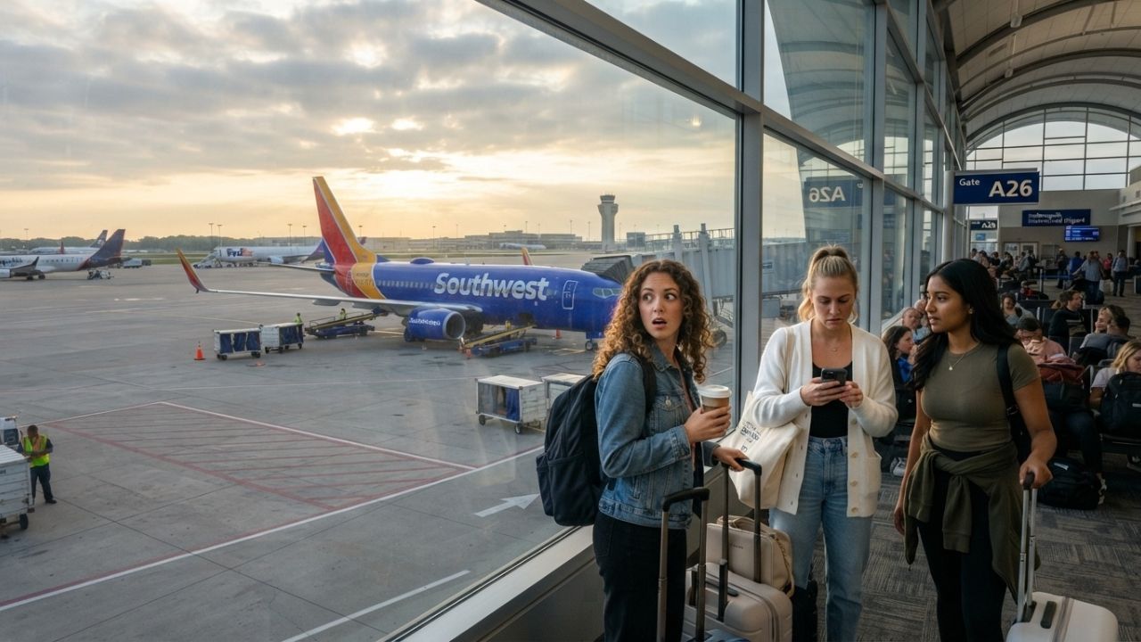 Southwest Flight SWA4031 Diverts to Indianapolis Airport