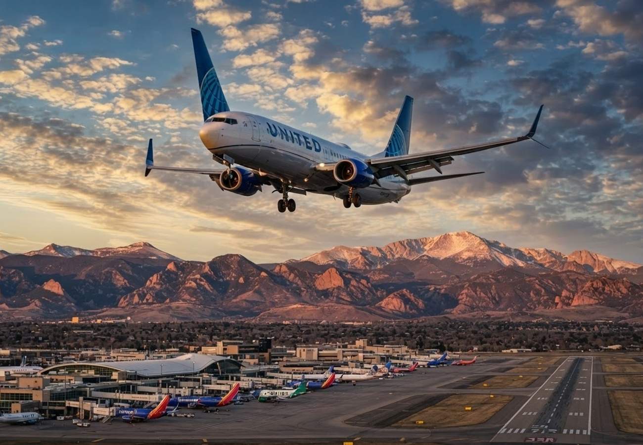 United Airlines Flight UA486 Boeing 737-800 Diverts to Salt Lake City from Cleveland to Denver Route 2026