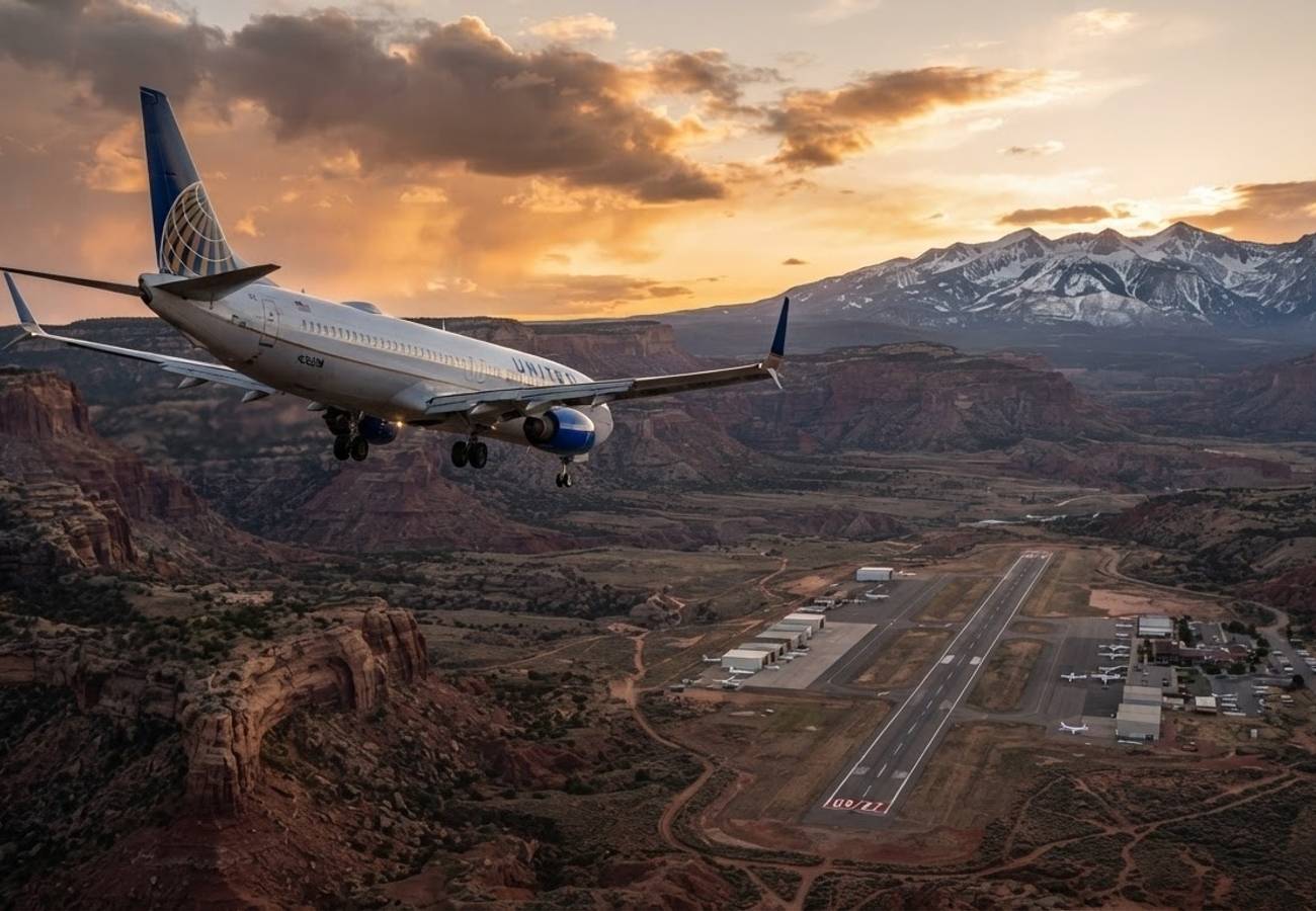 United Airlines Flight UAL2745 Boeing 737-824 Diverts to Grand Junction from Grand Rapids 2026