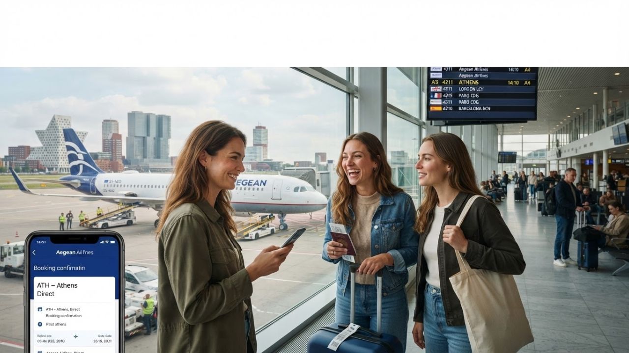 Aegean Airlines Launches Direct Athens-Rotterdam Flights for 2026