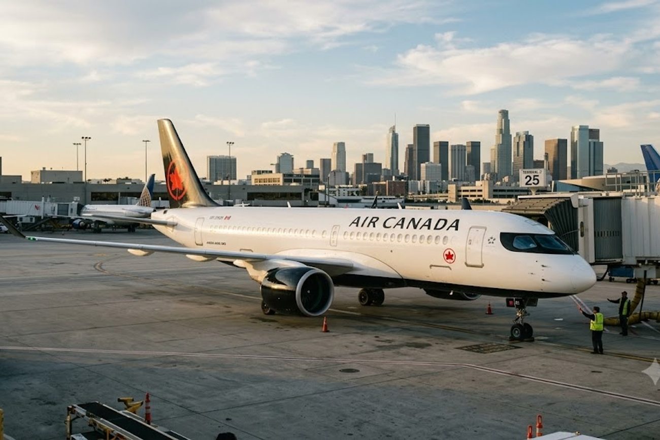 Air Canada Revises Vancouver Los Angeles Flights With All A220-300 Aircraft For Spring 2027