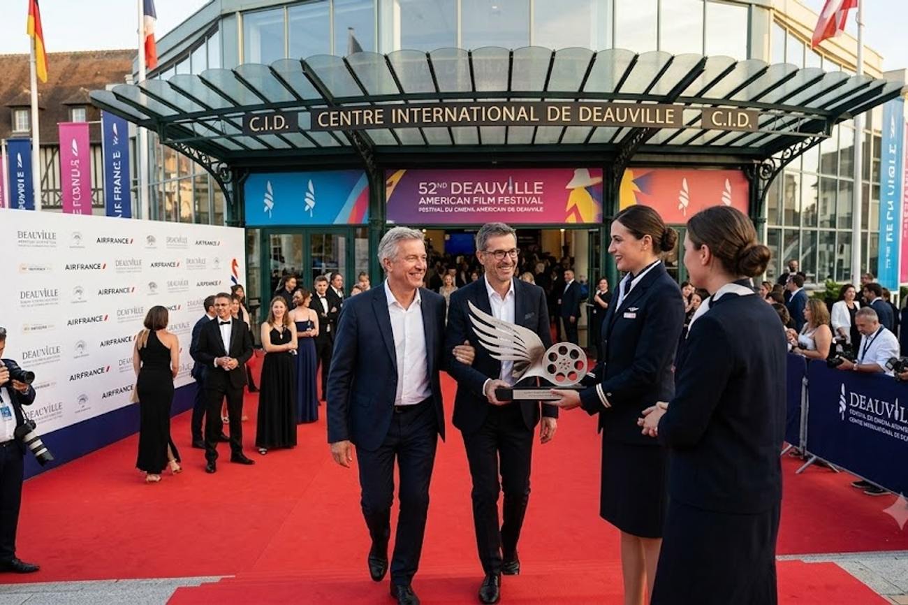 Air France Launches Data-Driven Passenger Film Award at 52nd Deauville American Film Festival