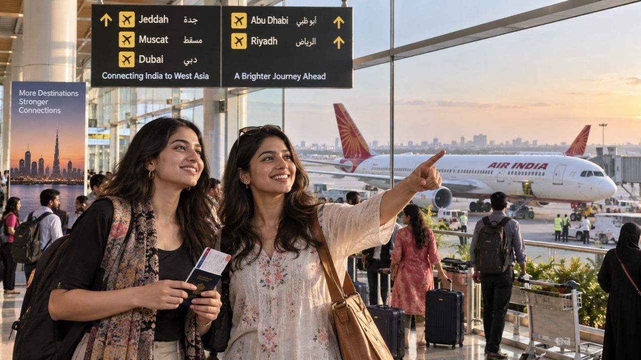 Air India and Air India Express Mobilize 24 West Asia Flights: Jeddah, Muscat, and UAE Surge