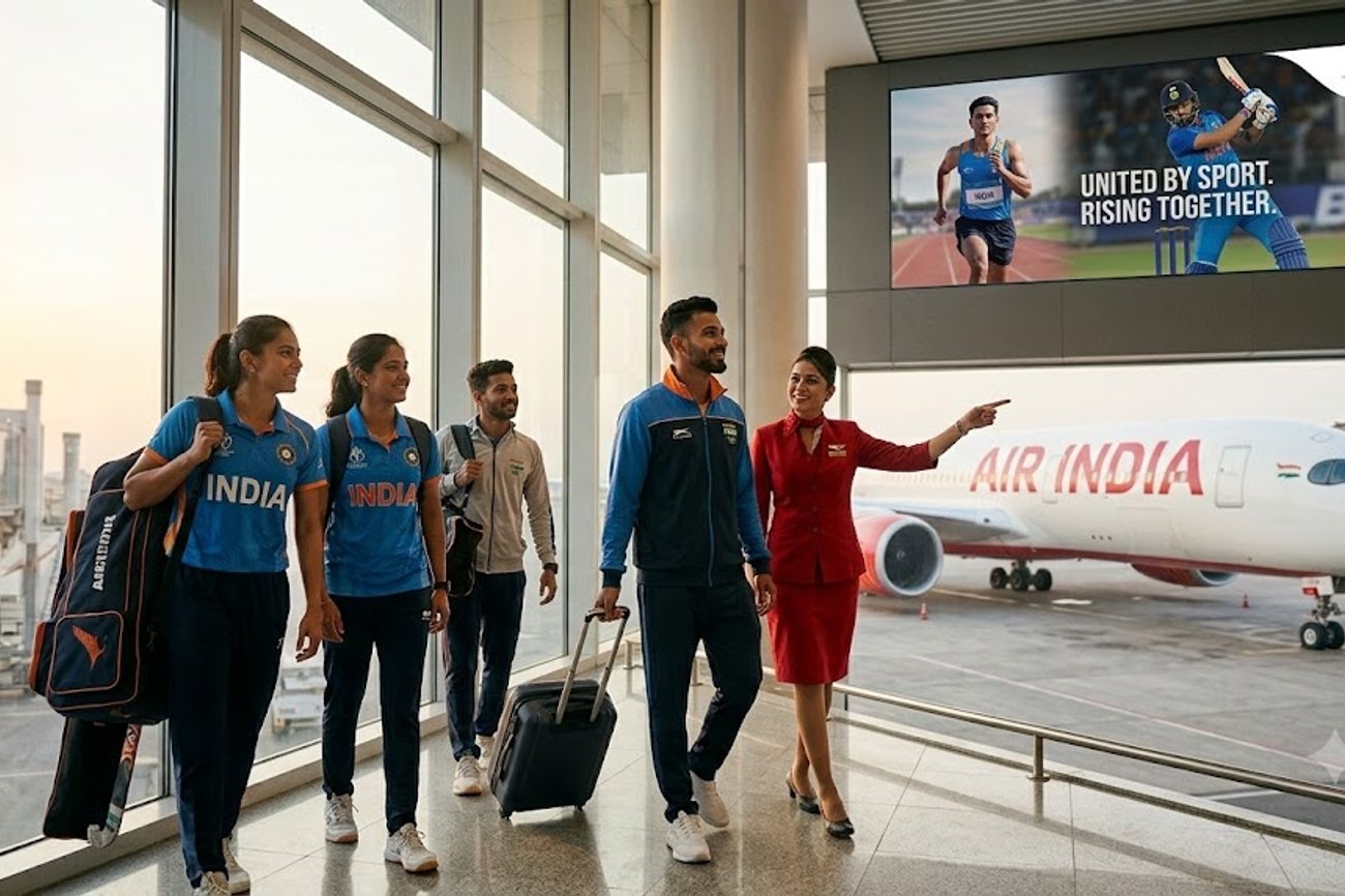 Air India Unveils New Travel Campaign Celebrating India’s Sporting Spirit and Collective Rise