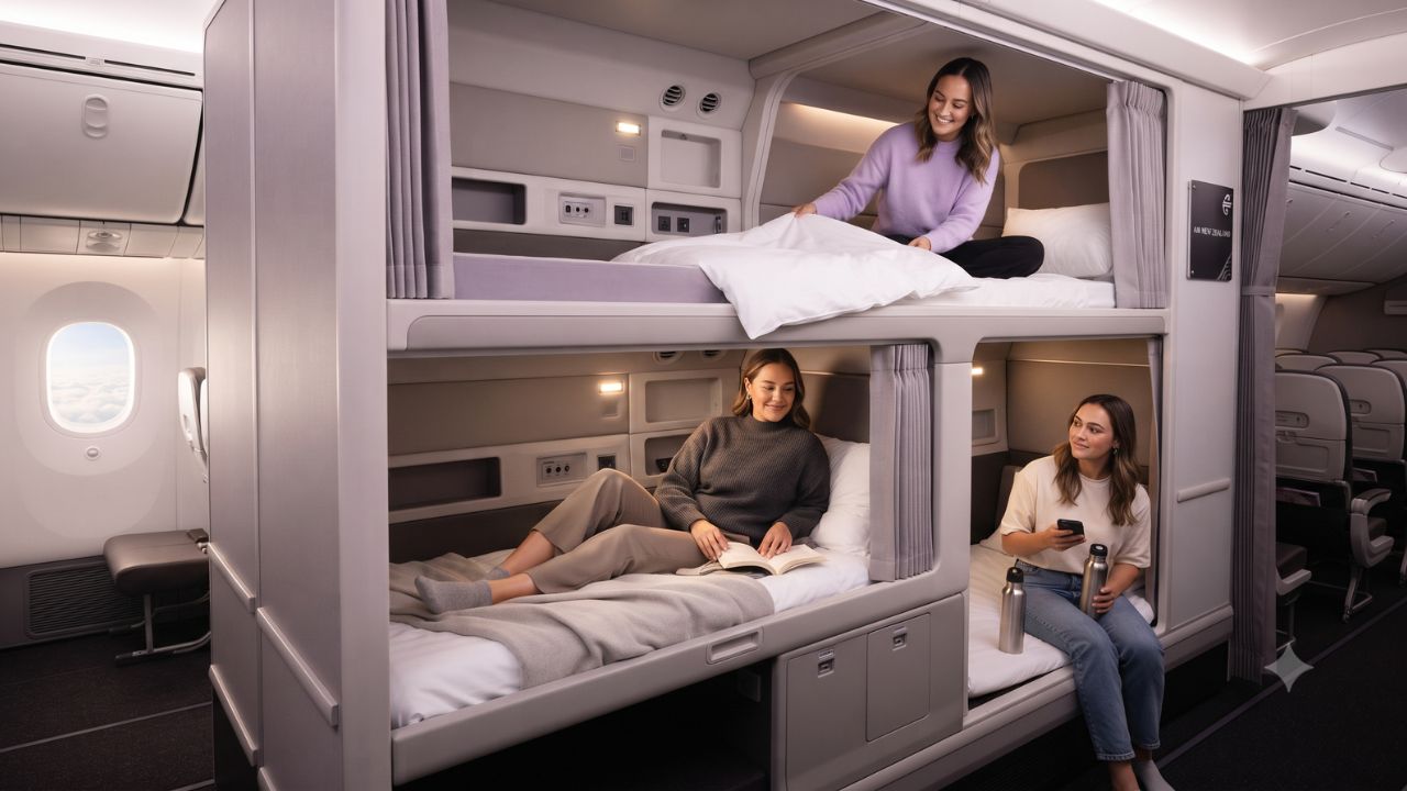 World-First Economy Sleep Pods: Air New Zealand Launches Skynest on Auckland to New York Flights 2026