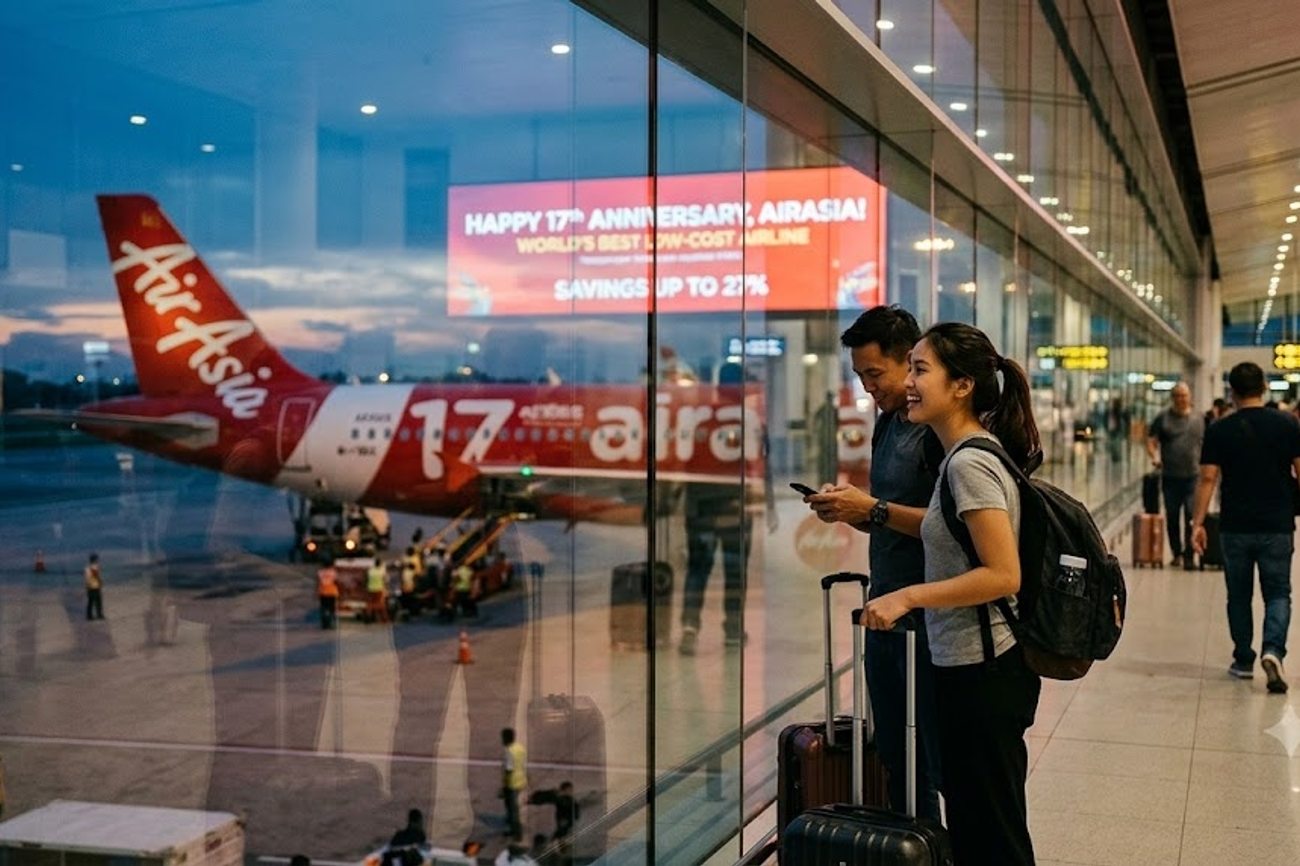 AirAsia Marks 17 Years as World’s Best Low-Cost Airline With Major Travel Deals and Up to 27% Savings