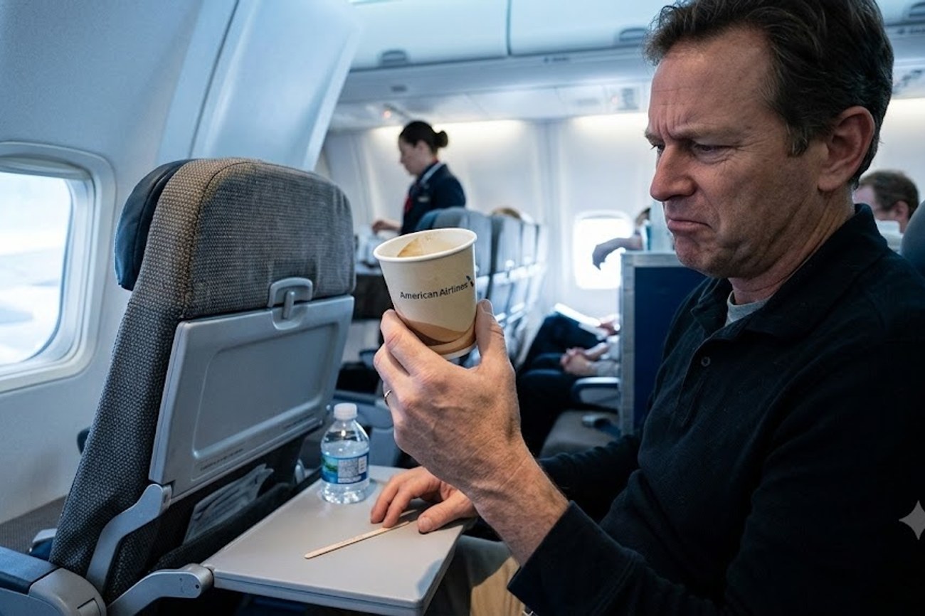 American Alongside JetBlue and More Airlines Criticized for In-Flight Coffee Quality as New Study Finds Bacteria in Onboard Water Tanks