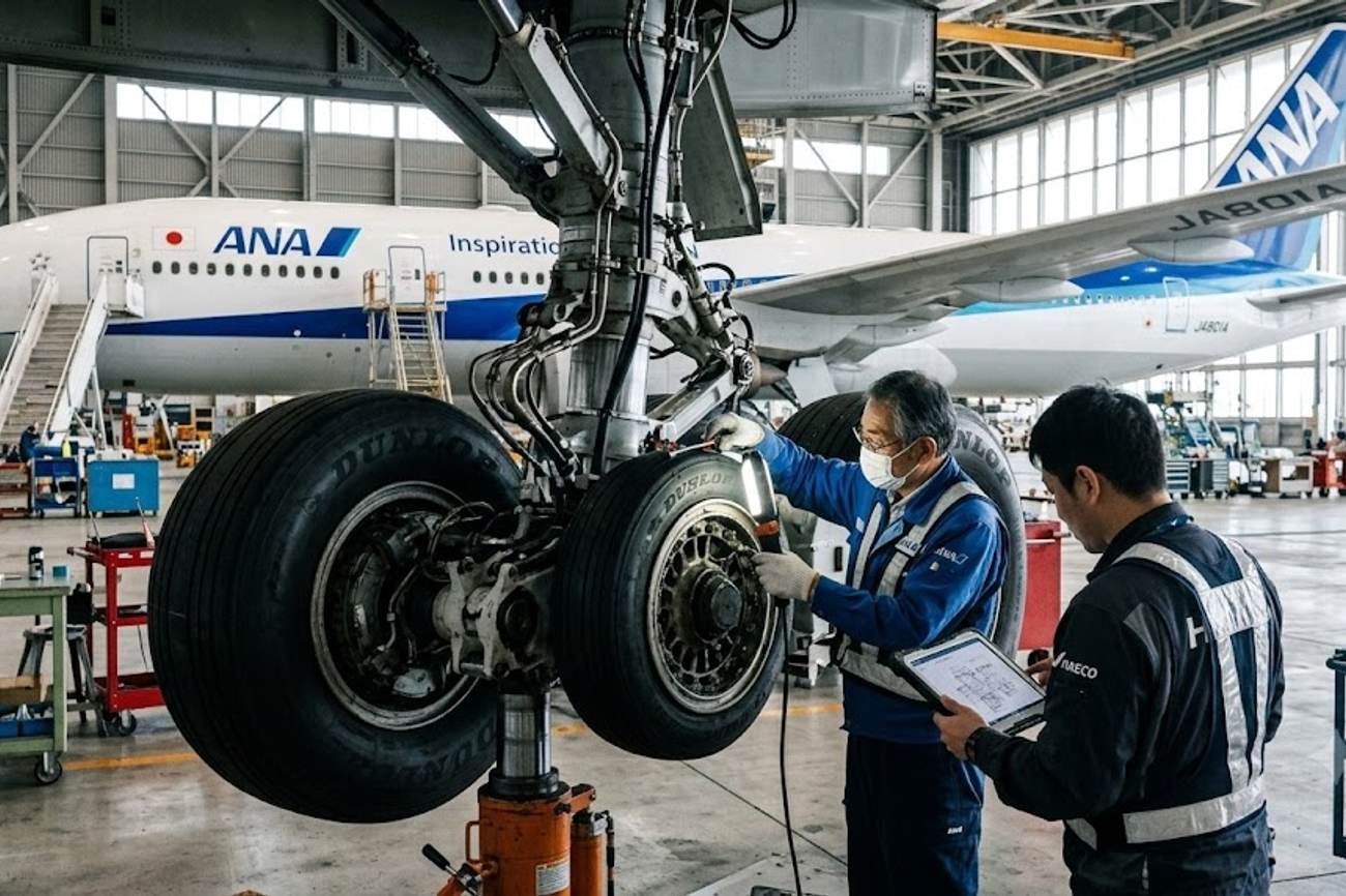 ANA And HAECO Renew Long-Term Aviation Partnership With Boeing 777 Landing Gear Agreement