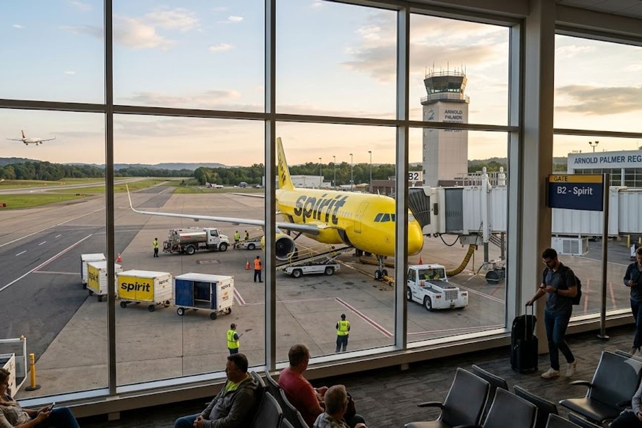 Arnold Palmer Regional Airport and Others Secure Federal Grants to Attract a New Airline and Restore Flights