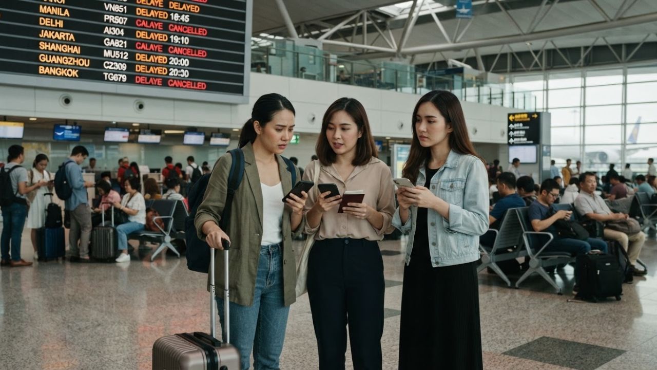 Asia Air Travel Gridlock: 3,657 Delays and 224 Cancellations Hit Vietnam, China, India, and Indonesia
