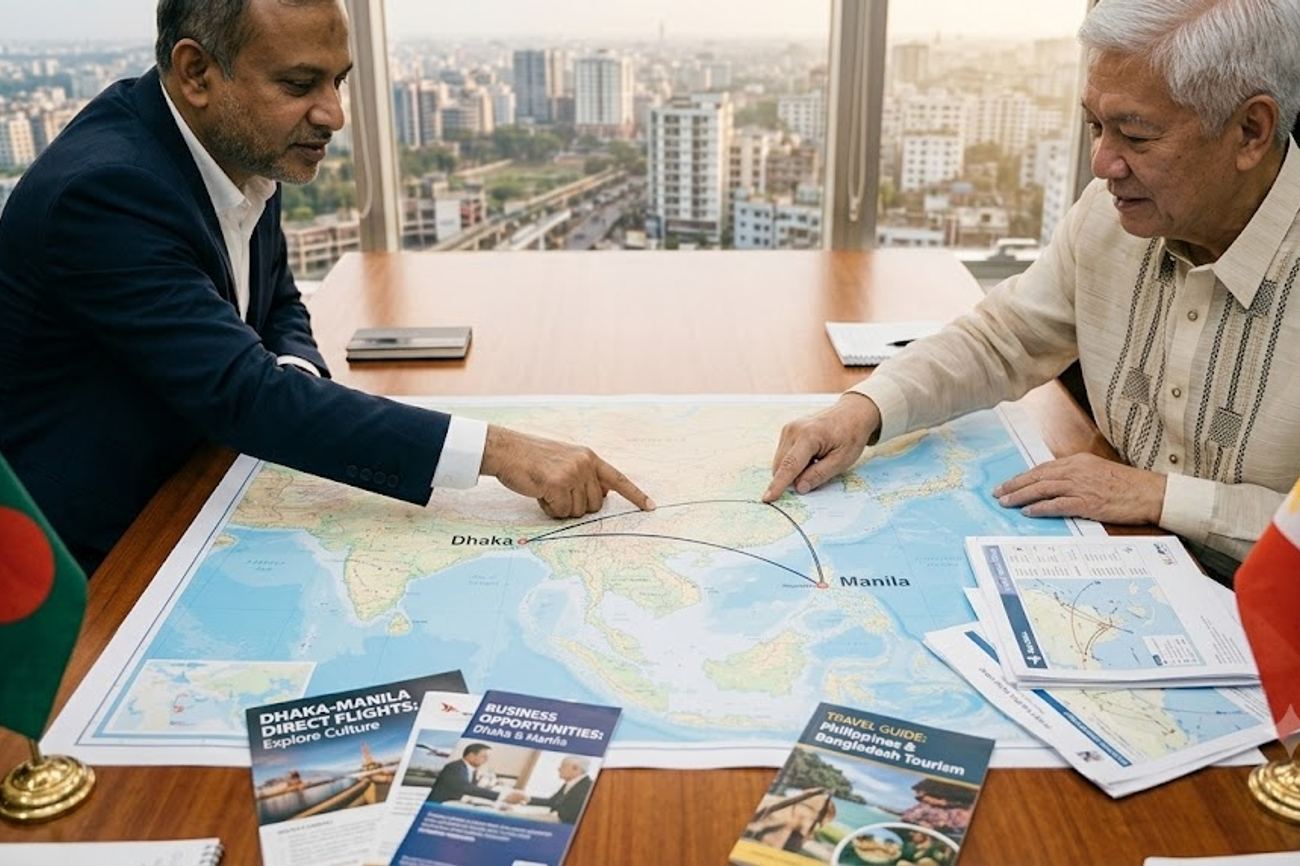 Bangladesh and Philippines Explore Direct Air Links to Boost Tourism and Bilateral Trade