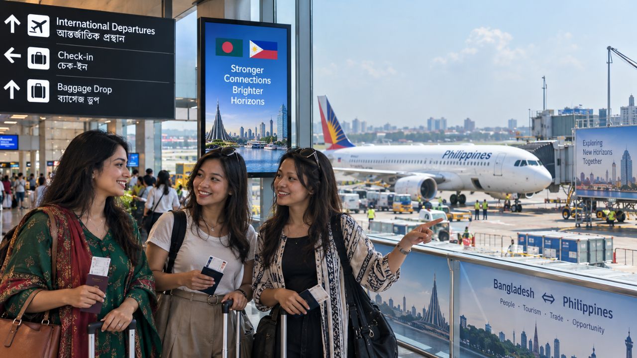 Bangladesh and Philippines Open High-Level Talks for Direct Dhaka-Manila Flights