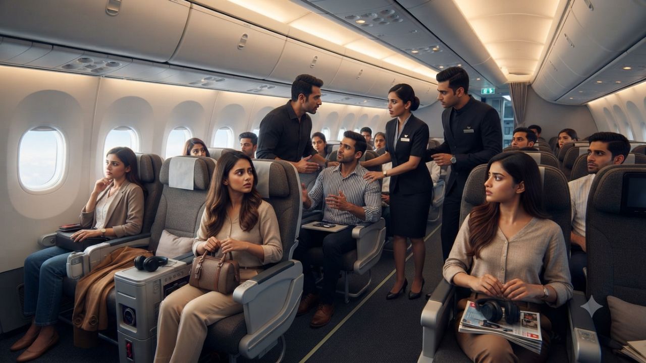 Biman Bangladesh Airlines Boeing passenger jet flying en route from Sylhet to London Heathrow