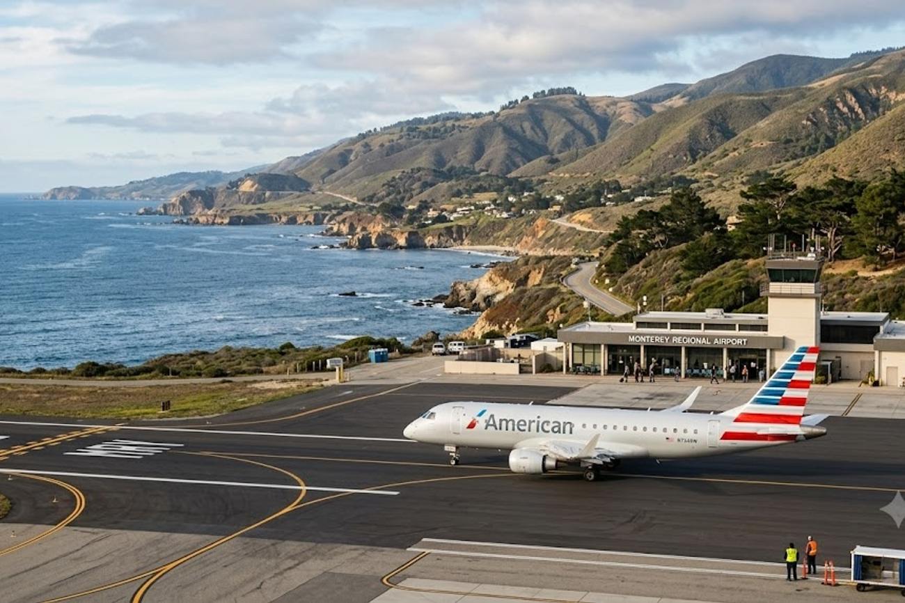 California’s Hidden Coast Gets Easier to Reach as Monterey Gains New Direct Air Connections