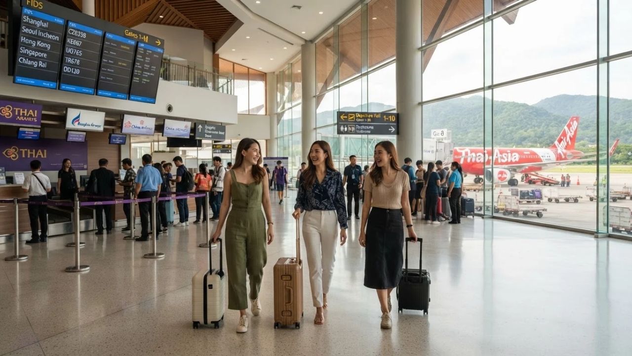 Chiang Mai International Airport Hits 6.53 Million Passengers: Northern Thailand Aviation Hub, Winter Route Expansions, and Lanna Tourism