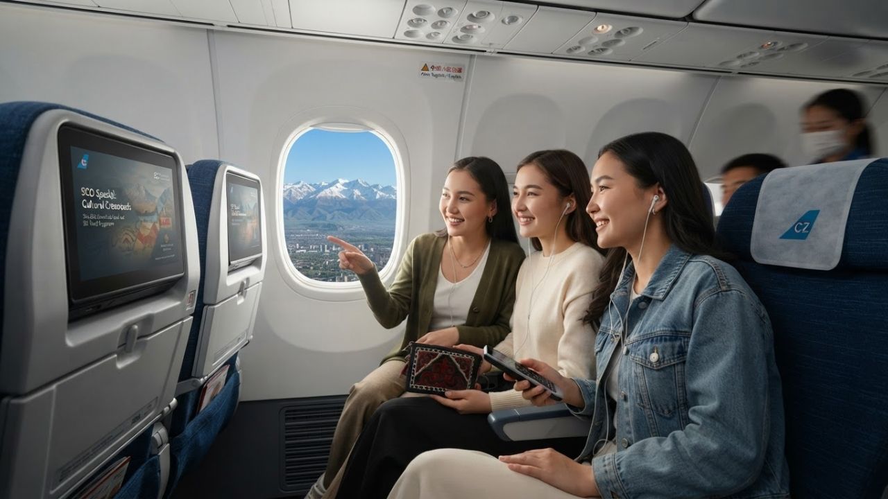 China Southern Launches Beijing-Bishkek SCO Flight with 155-Route Cultural Showcase