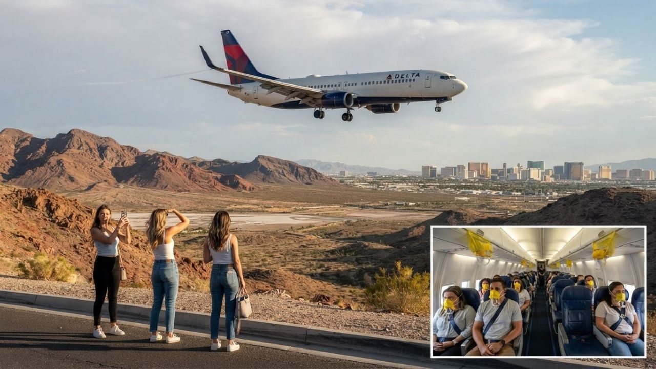 Delta Flight DL2311 Depressurization: Boeing 737 Diverts to Las Vegas