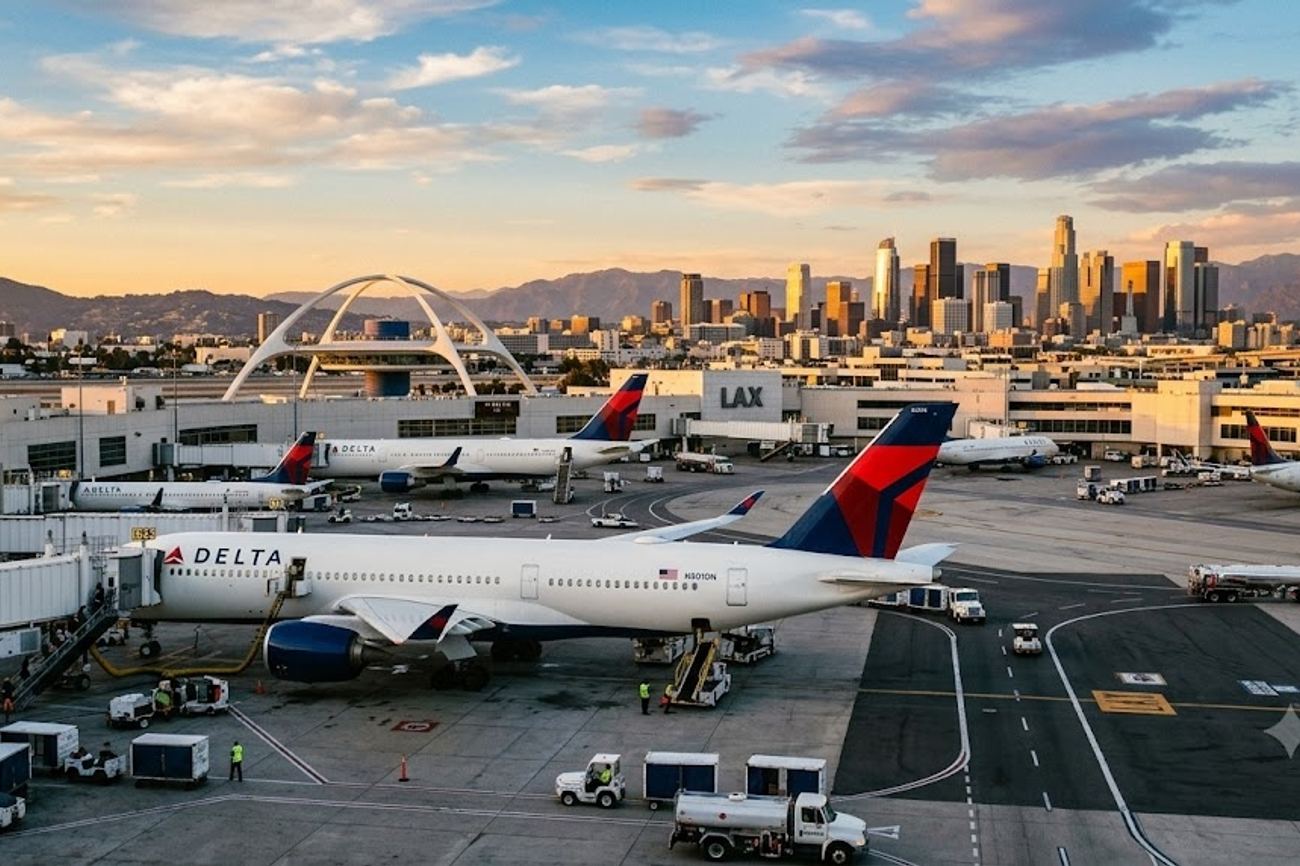 Delta Unveils Its Biggest-Ever LAX Schedule for Summer 2027