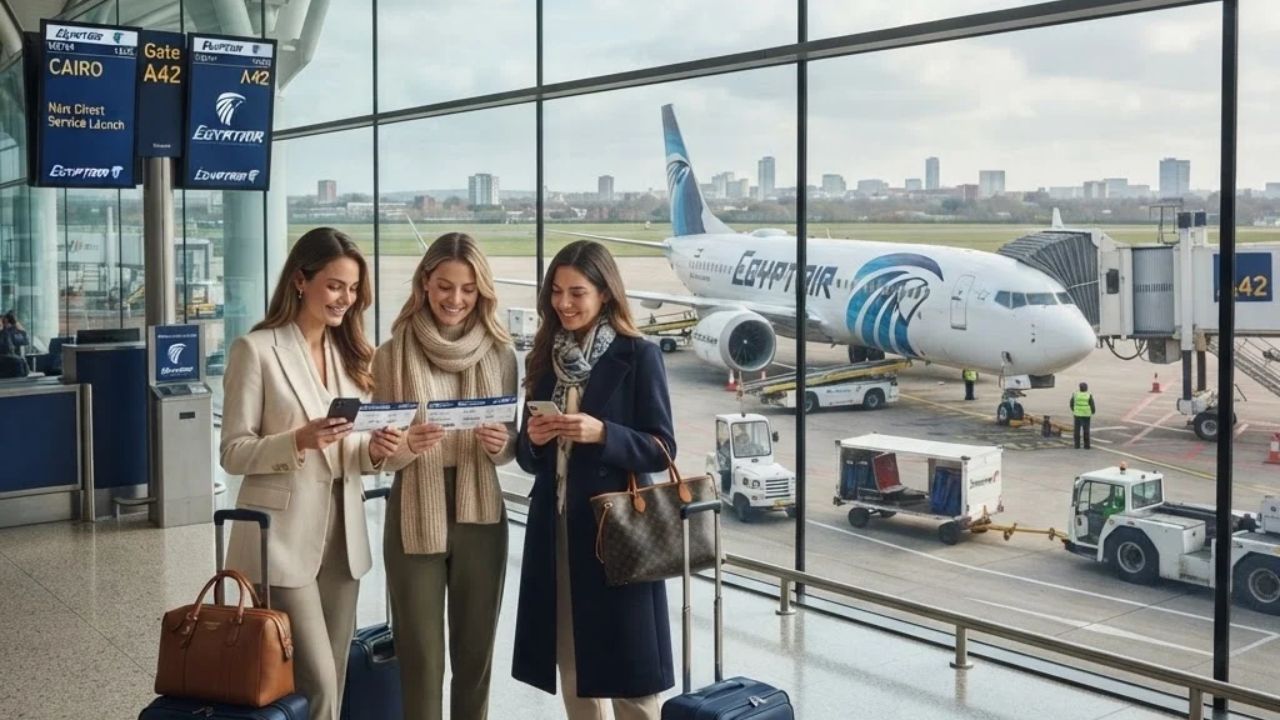 EgyptAir Launches Cairo to Birmingham Flights: Direct UK Midlands Route Begins October 2026
