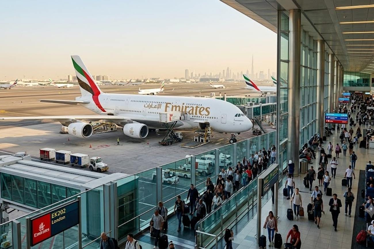 Emirates Restores 98% of Network Capacity Amid Dubai Aviation Surge