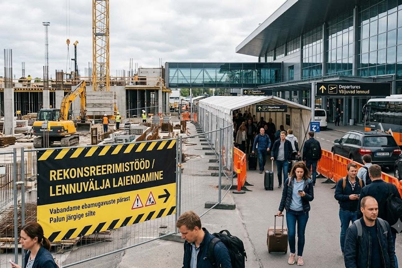 Estonia Warns Tallinn Travellers of Airport Disruption as Major Terminal Expansion Moves Ahead