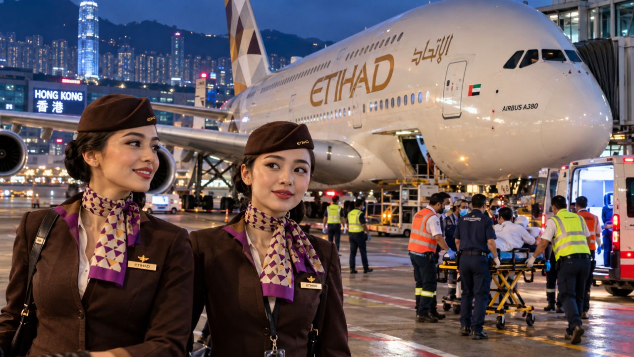Etihad A380 Diverts to Hong Kong Following In-Flight Medical Emergency: Passenger Protocol and Operational Breakdown