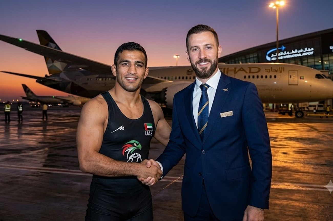 Etihad Airways Becomes Official Airline Partner Of UAE Wrestling Federation To Drive Sports Growth And Global Connections