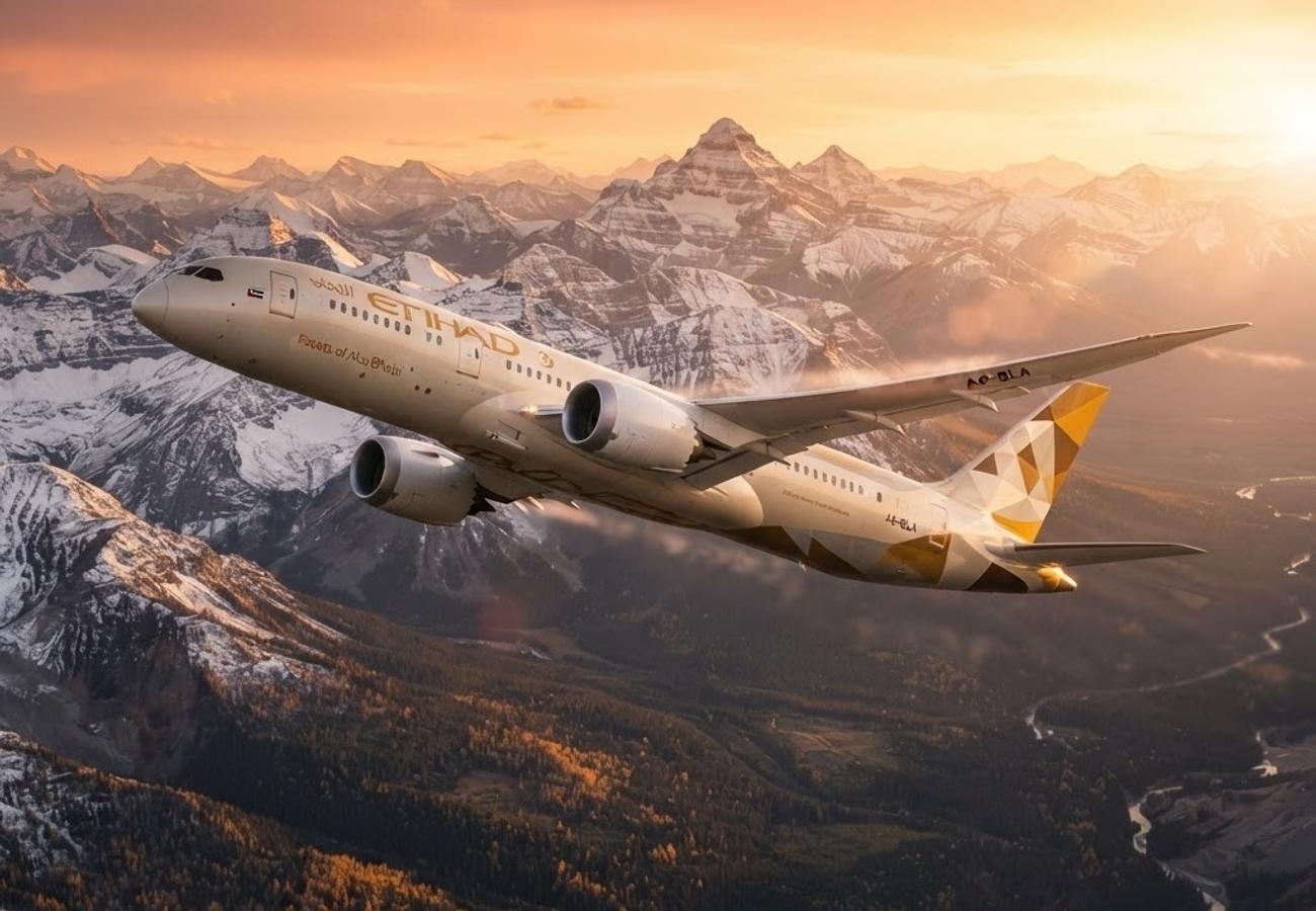Etihad Airways Expands North America Capacity to 998,282 Seats With New Calgary Route in 2026