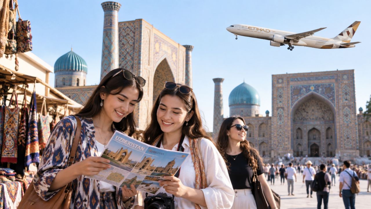 Uzbekistan Steps Up Tourism Growth as Etihad Airways Expands Flights, Marketing and Regional Access
