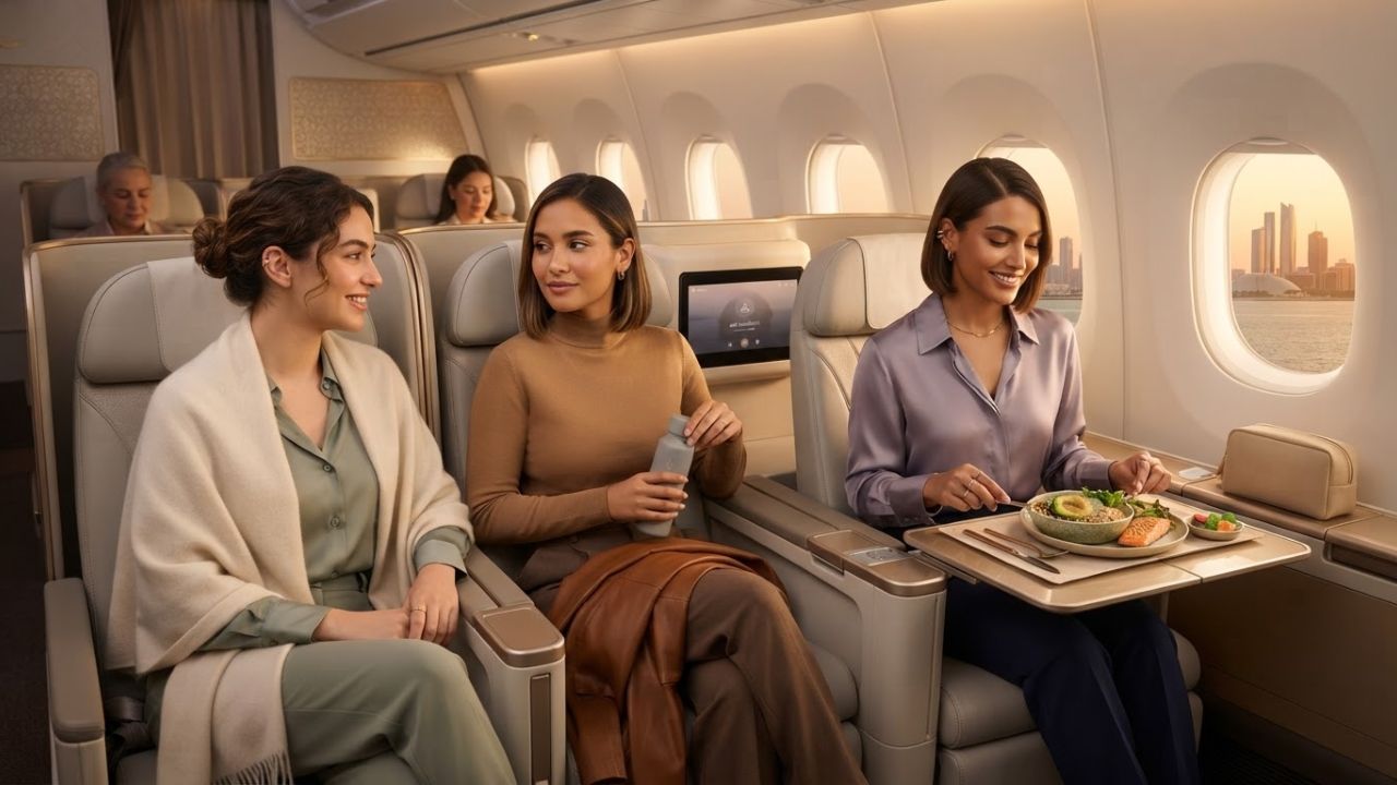 Etihad Airways Unveils Comprehensive Inflight Wellbeing Program Across Fleet