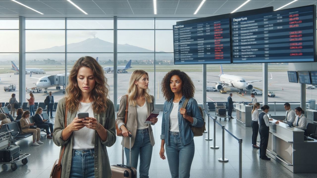 Mount Etna Volcanic Ash and Air Traffic Capacity Triggers 1,874 Delays and 230 Cancellations Across Europe