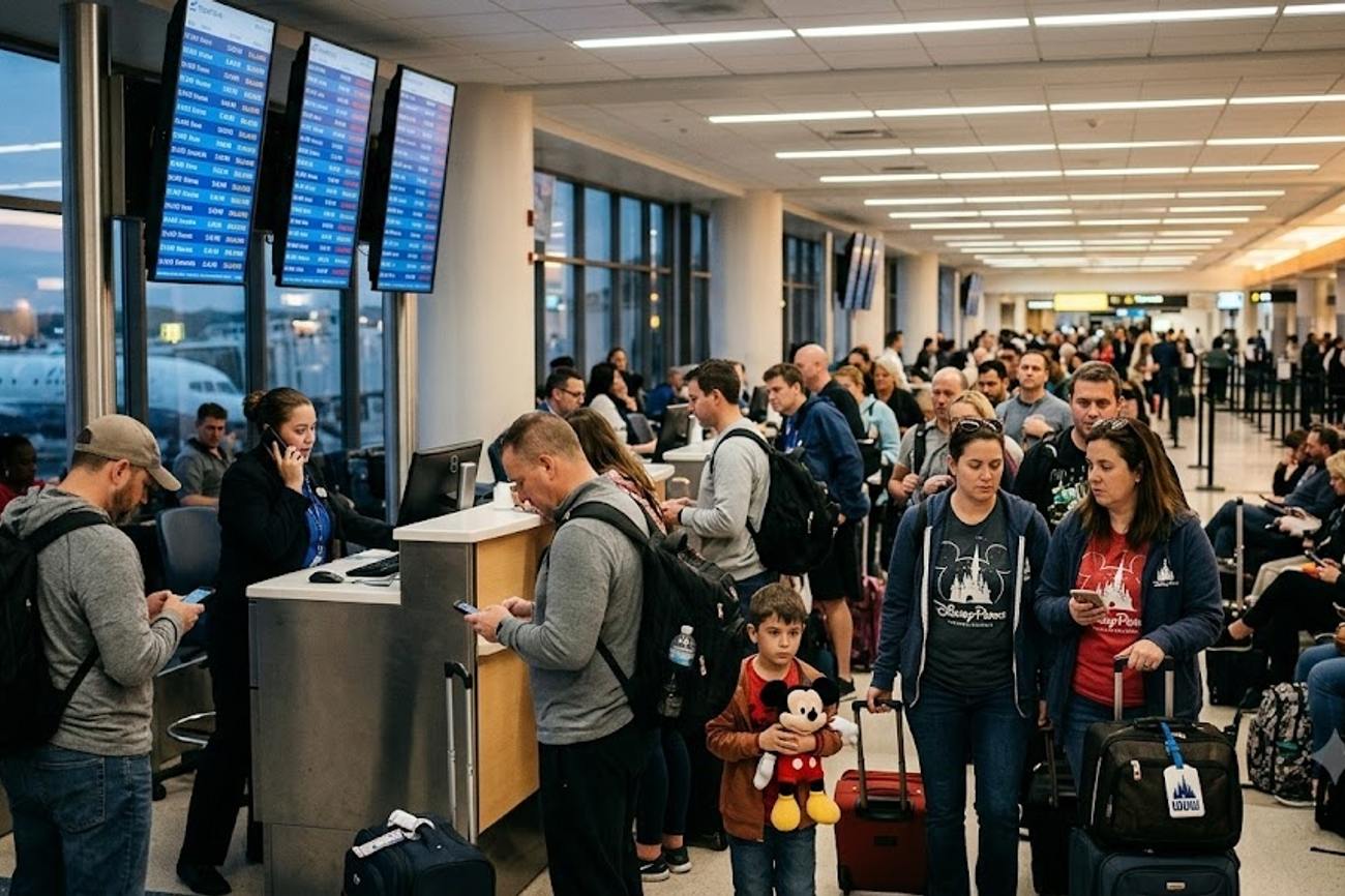 FAA Communications Failure Disrupts Flights for Walt Disney World Travelers