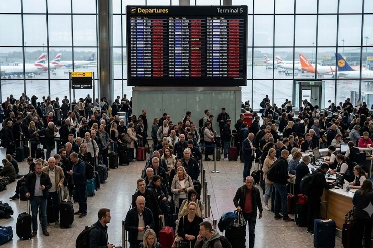 Flights Cancelled Around Europe as Edinburgh, London, and 17 Other Airports Cancel 204 and Delay 2,209, Disrupting Air Travel Throughout The Continent