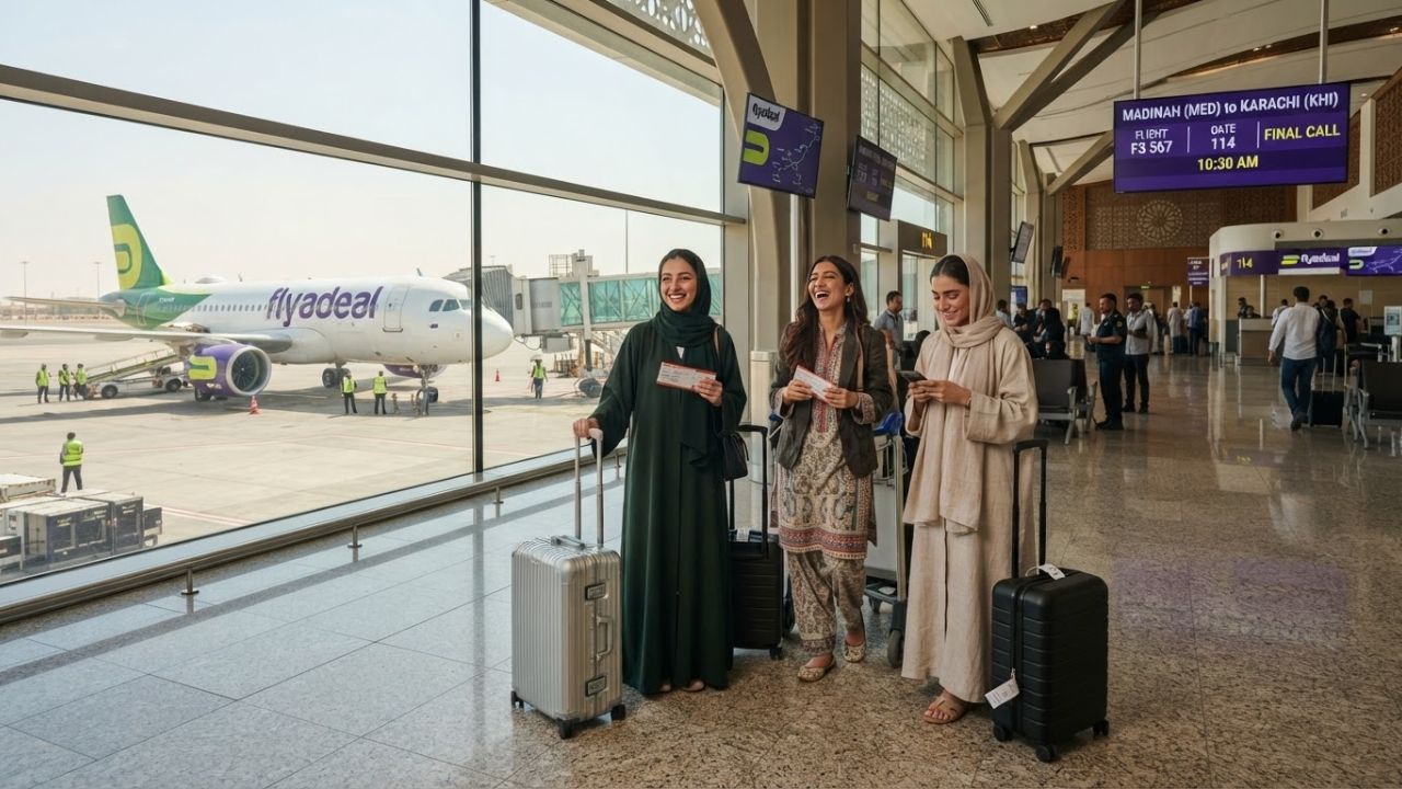 flyadeal Launches Direct Madinah to Karachi Flights: Expanding Saudi-Pakistan Air Links