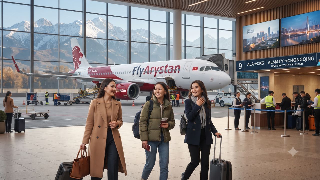 FlyArystan Launches Almaty to Chongqing Non-Stop Flights: Silk Road Aviation Expansion and Travel Guide 2026