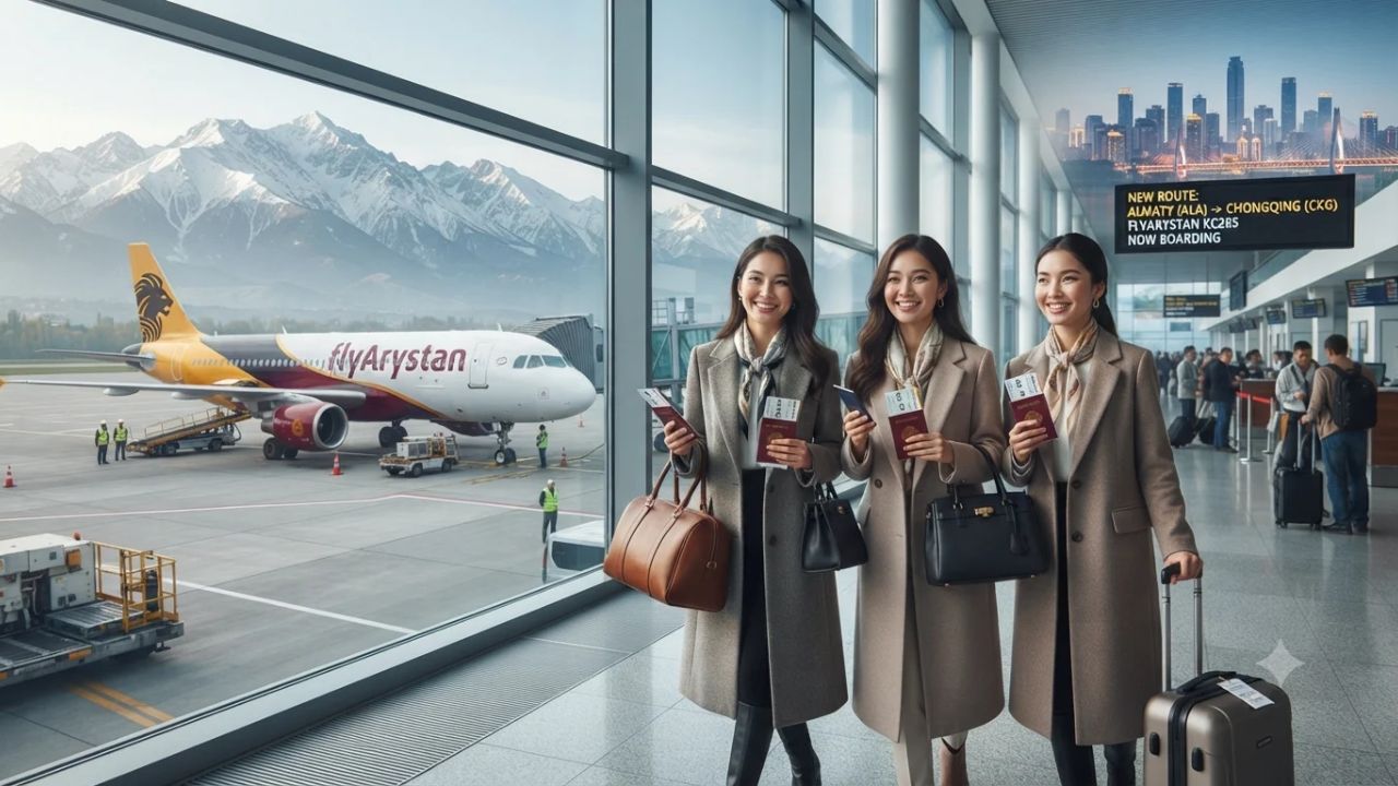 FlyArystan Launches Direct Almaty to Chongqing Flights: Unlocking Silk Road Transit Between Kazakhstan and Southwest China
