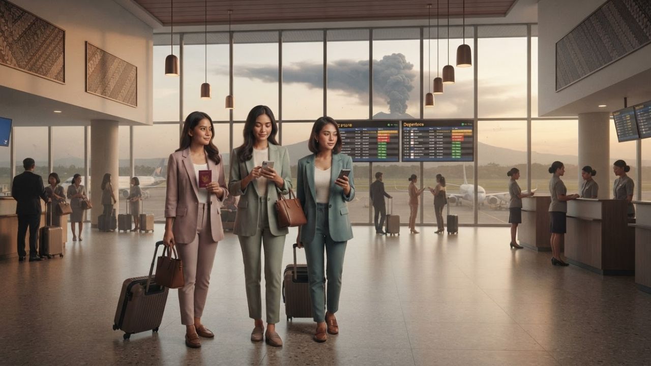 Mount Anak Krakatau Volcanic Ash Plume Forces Seven Airport Closures in Indonesia Disrupting 2,300 Flights and 270,000 Passengers