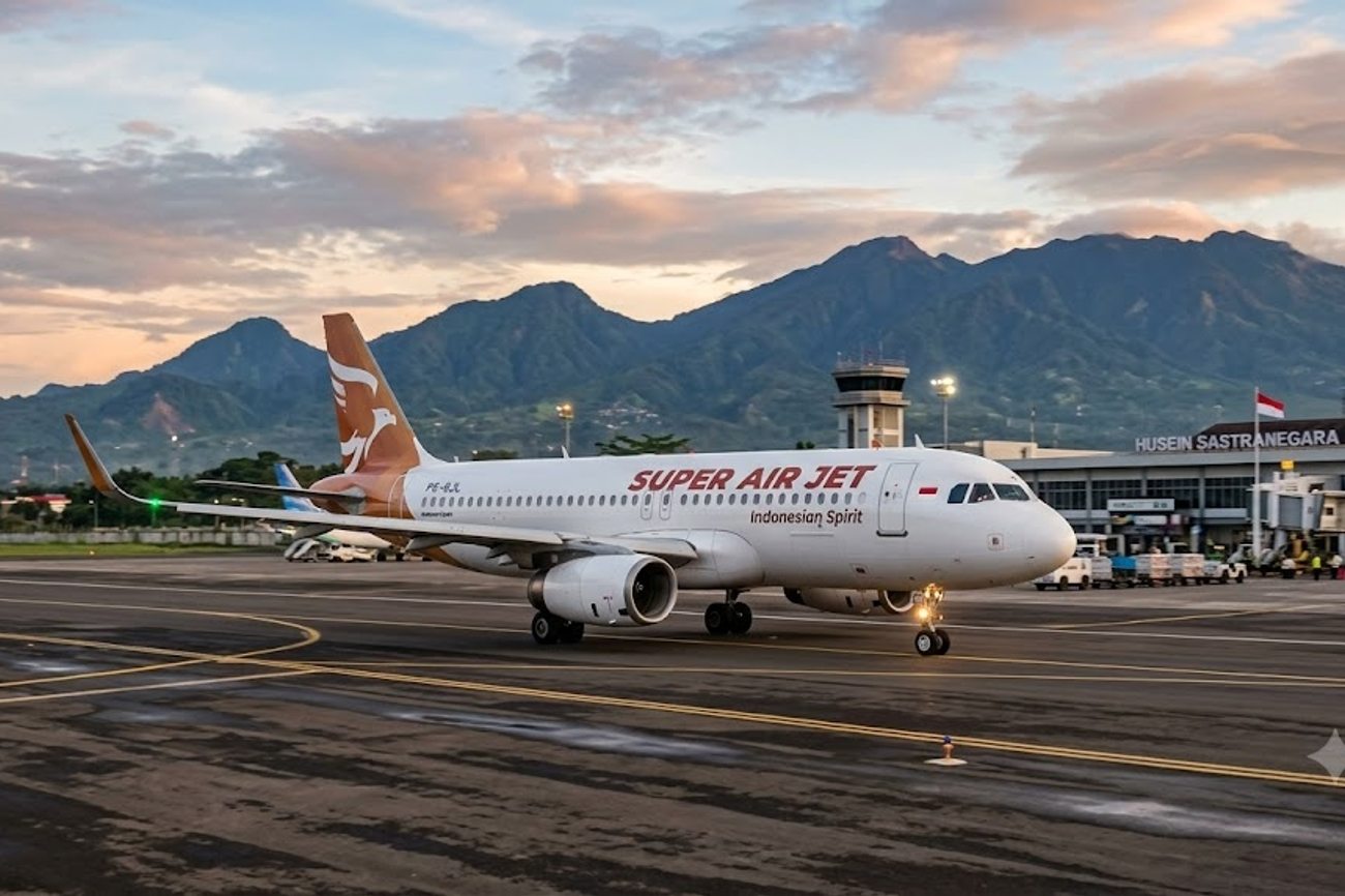 Indonesia Aviation Surges as Super Air Jet Connects Bandung With Bali Medan Makassar and More in Six-Route Expansion