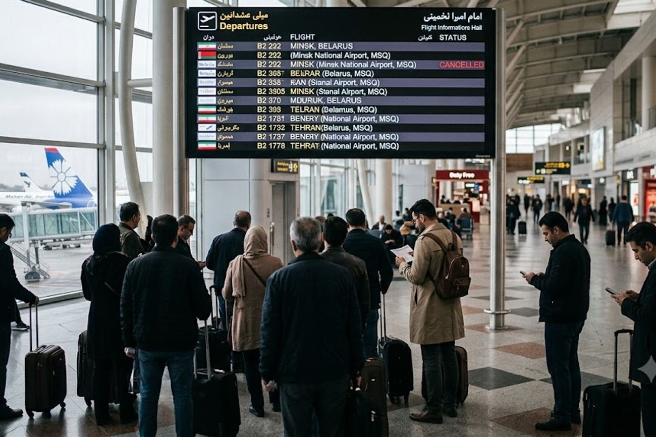 Iran Belarus Flight Route Ends After Four Flights Raising Questions For International Travellers