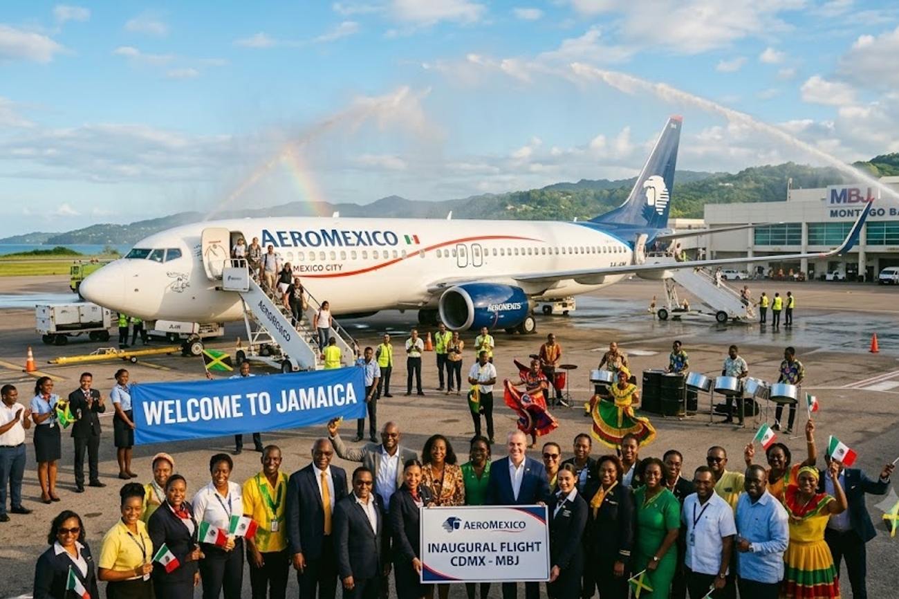 Jamaica Travel Revolution Begins as Aeroméxico Opens Direct Mexico City Montego Bay Gateway