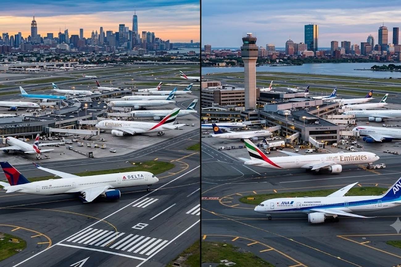 JFK vs Boston Logan: How Two US Airports Connect Travellers to Europe, Asia and the Middle East