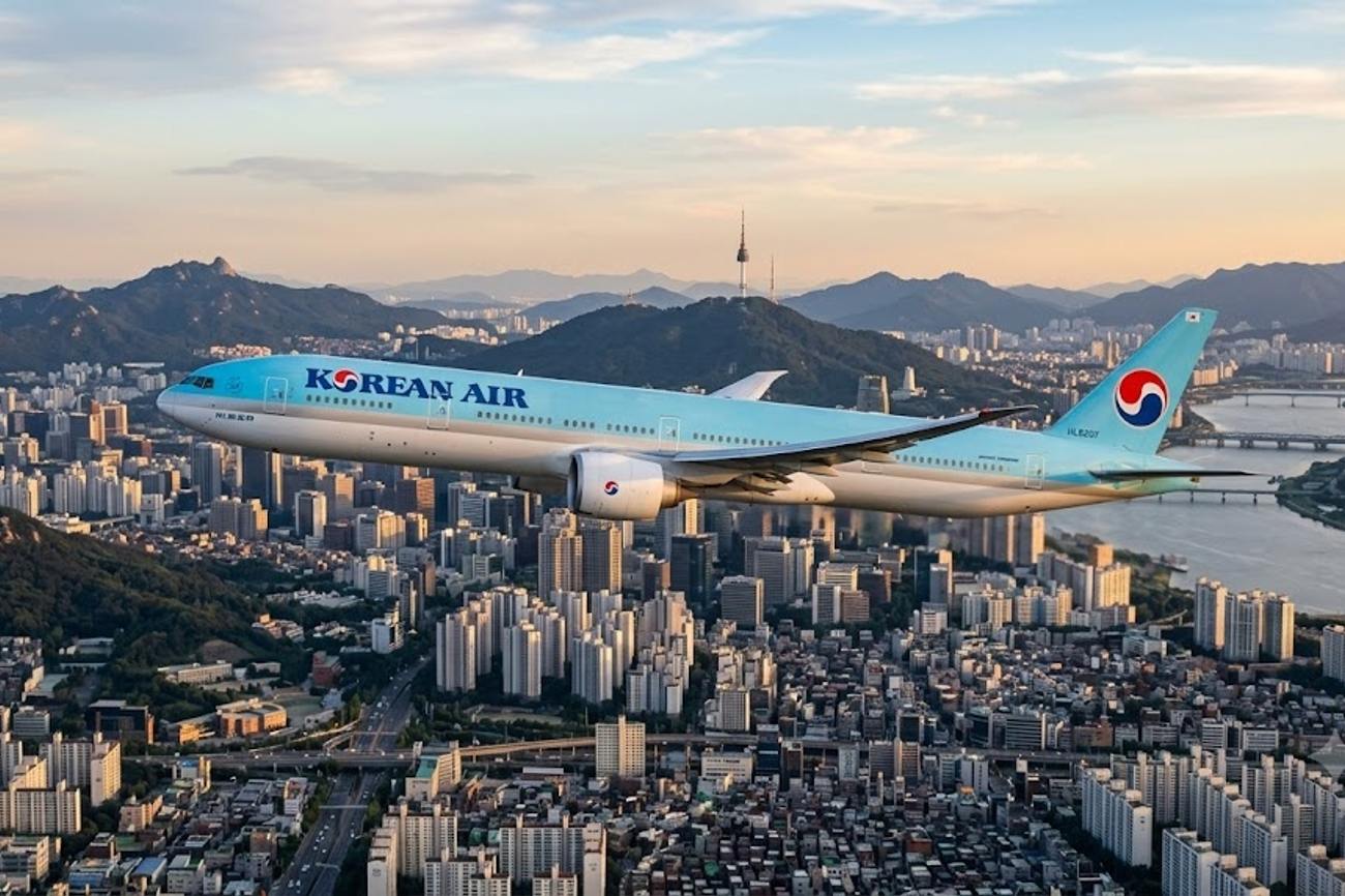 Korean Air Maps a 92-Destination Global Network Through Seoul, Linking Asia, Europe and the Americas
