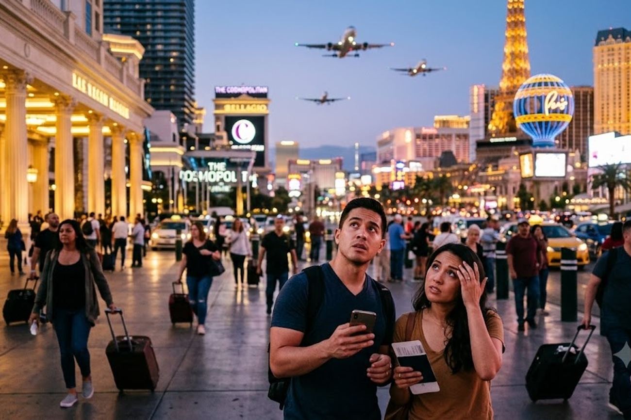Las Vegas Travel Faces Fare Surge as Rising Airfares Reshape Visitor Plans and Tourism Costs