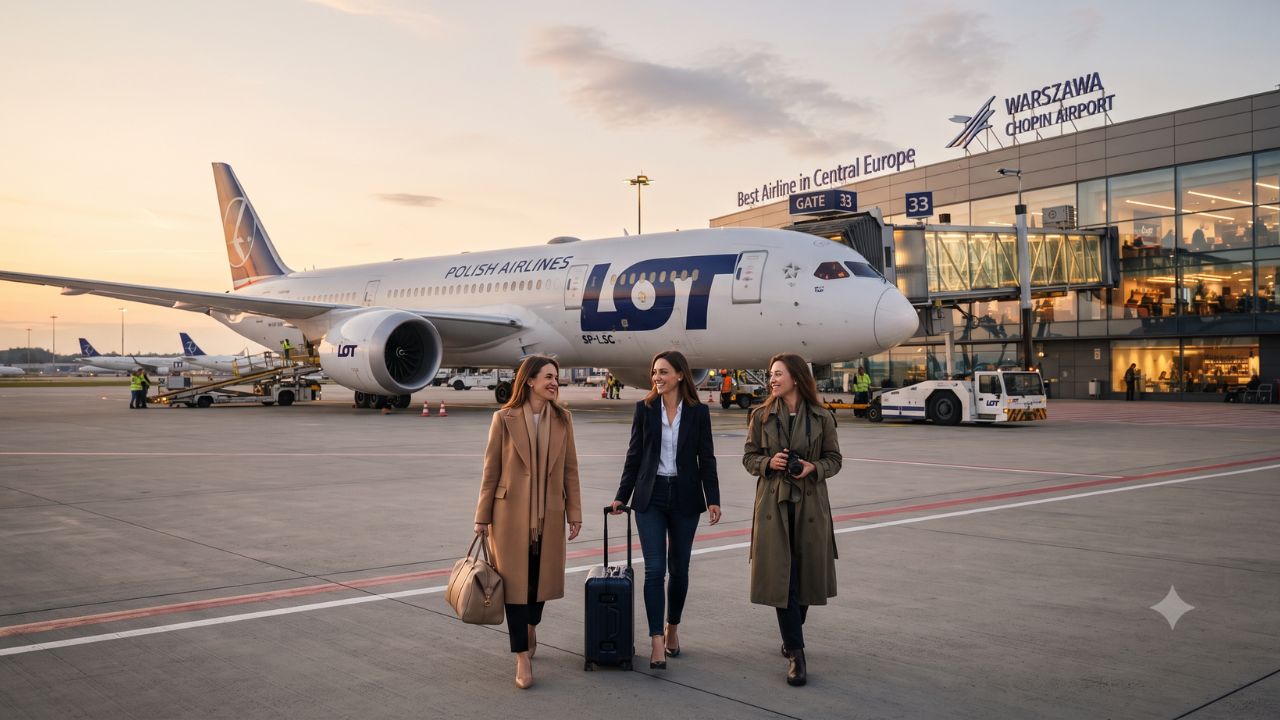 LOT Polish Airlines Named Best Airline in Central Europe as Warsaw Hub Expands in 2026