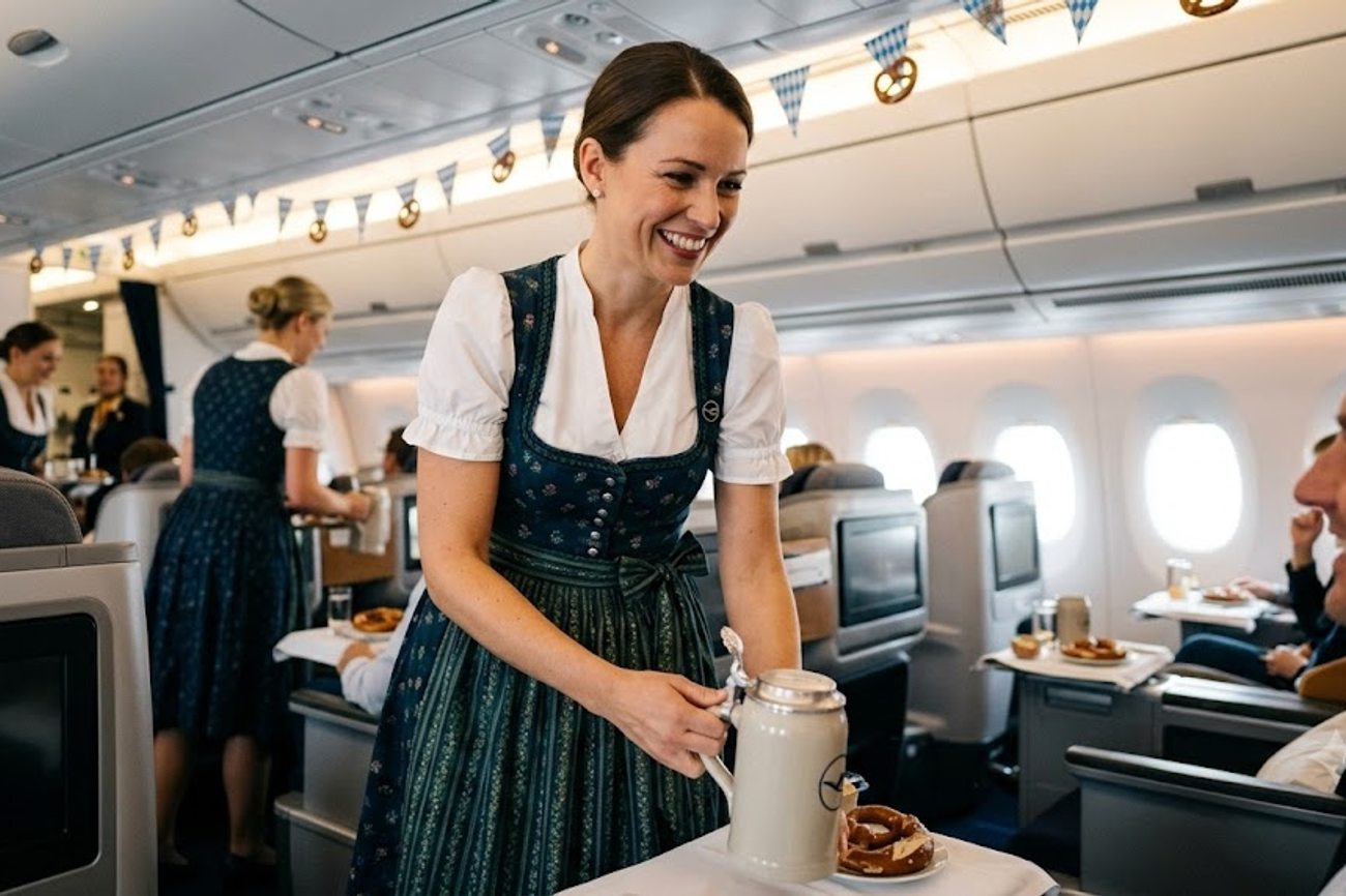 Lufthansa Brings Oktoberfest 2026 Into the Sky With New Bavarian Crew Costumes and Cultural Experience