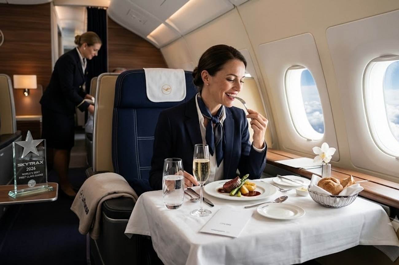Lufthansa Wins World’s Best First Class Dining Award at Skytrax 2026 Airline Awards in London
