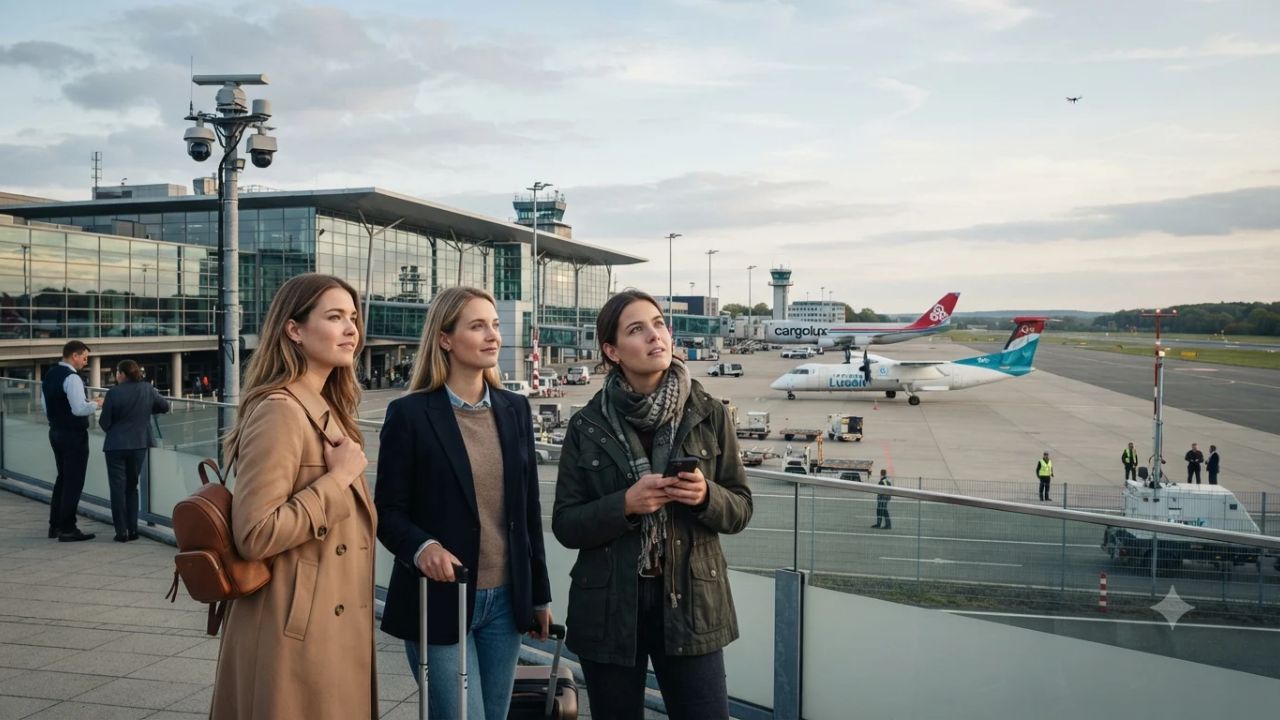Luxembourg Airport Drone Alert 2026: Airspace Surveillance, 19 Flight Diversions, and Traveler Guide
