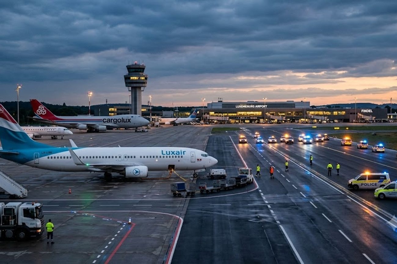 Luxembourg Airport Suspends Operations After Suspected Drone Activity