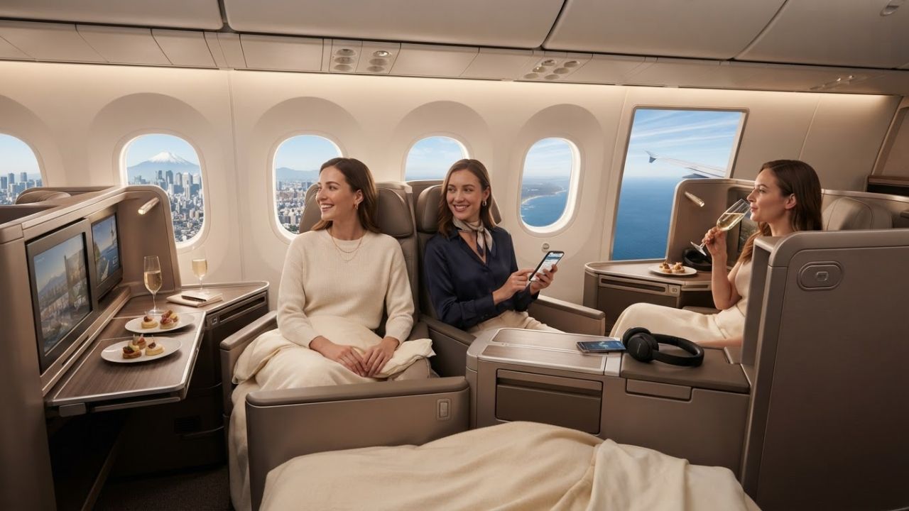 Luxury Business Class Flight Booking Expands to Japan and Australia